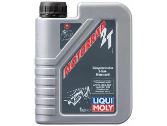 Масло моторное полусинтетическое "motorrad 2t",1л