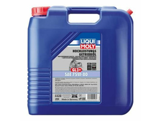 Масло трансмиссионное полусинтетическое "hochleistungs-getriebeoil 75w-80", 20л