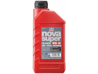 Масло моторное минеральное "nova super 10w-40", 1л