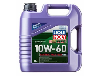 Масло моторное синтетическое "synthoil race tech gt 1 10w-60", 4л