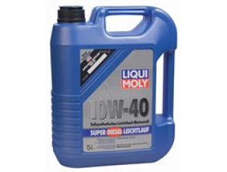 Масло моторное полусинтетическое "super diesel leichlauf 10w-40", 5л