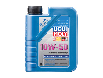 Масло моторное полусинтетическое "leichtlauf high tech 10w-50", 1л
