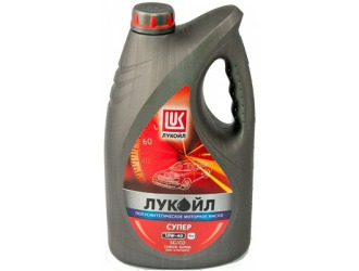Масло моторное полусинтетическое "супер 10w-40", 4л