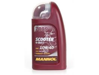 Масло моторное синтетическое "4-takt scooter 10w-40", 1л