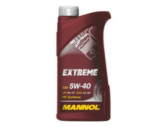 Масло моторное синтетическое "extreme 5w-40", 1л