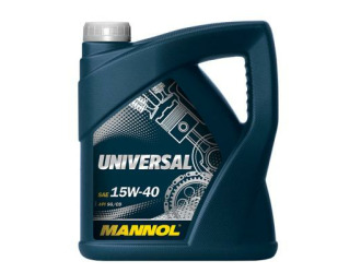 Масло моторное минеральное "universal 15w-40", 4л
