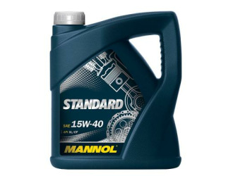 Масло моторное минеральное "standard 15w-40", 4л