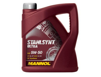 Масло моторное синтетическое "stahlsynt ultra 5w-50", 4л