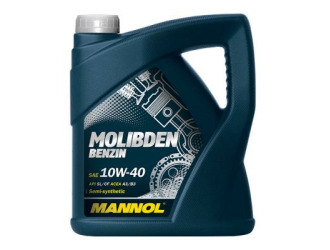 Масло моторное полусинтетическое "mos benzin 10w-40", 4л