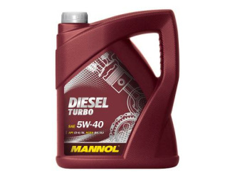 Масло моторное синтетическое "diesel turbo 5w-40", 5л