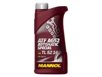 Масло трансмиссионное полусинтетическое "automatc special atf ag52", 1л