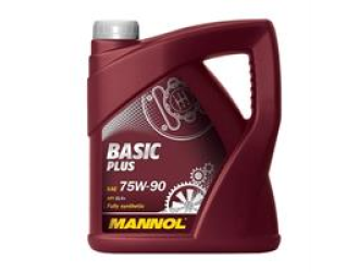 Масло трансмиссионное синтетическое "basic plus 75w-90", 4л