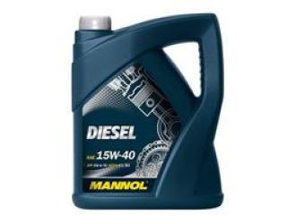 Масло моторное минеральное "diesel 15w-40", 5л