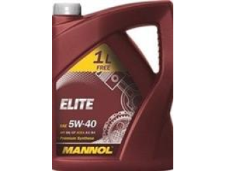 Масло моторное синтетическое "elite 5w-40", 5л