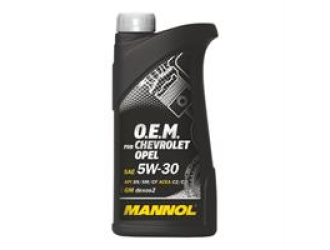 Масло моторное синтетическое "7701 o.e.m. for chevrolet opel 5w-30", 1л