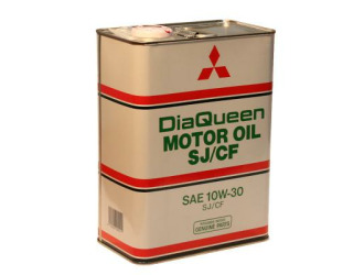 Масло моторное минеральное "diaqueen sj/cf 10w-30", 4л