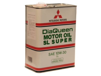 Масло моторное минеральное "diaqueen sl*gf-3/cf 10w-30", 4л