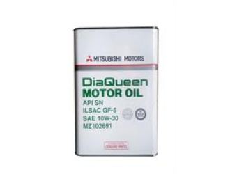 Масло моторное полусинтетическое "diaqueen sn/gf-5 10w-30", 4л