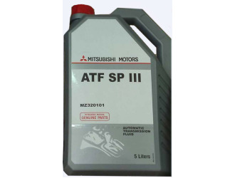 Масло трансмиссионное mitsubishi atf sp iii, 5л