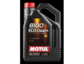 Масло моторное синтетическое "8100 eco-clean+ 5w-30", 5л