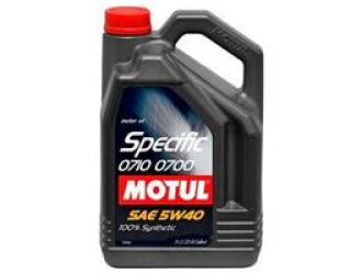 Масло моторное синтетическое "specific 0710-0700 5w-40", 5л