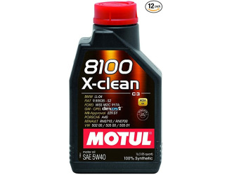 Масло моторное синт motul 8100 x-clean 5w-40 sn/cf c3, 1л