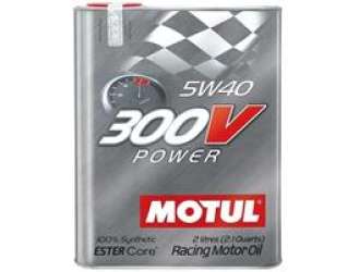 Масло моторное синтетическое "300v power 5w-40", 2л
