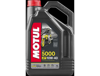 Масло моторное полусинтетическое "5000 hc-tech 4t 10w-40", 4л