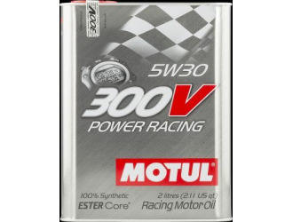 Масло моторное синтетическое "300v power racing 5w-30", 2л
