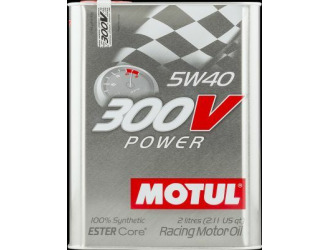 Масло моторное синт motul 300v power ester 5w-40, 2л