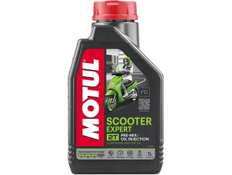 Масло моторное полусинт motul scooter expert 2-такт jaso fd, 1л