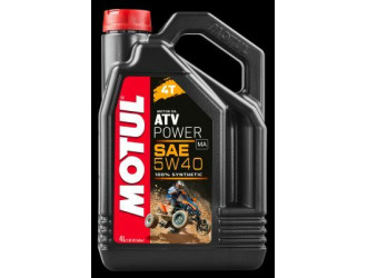 Масло моторное синтетическое "atv power 4t 5w-40", 4л