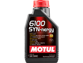 Масло моторное синт motul 6100 syn-nergy 5w-40 sn a3/b4, 1л