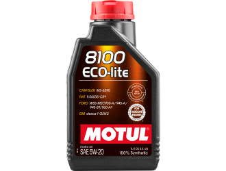 Масло моторное синт motul 8100 eco-lite 5w-20 sp, 1л