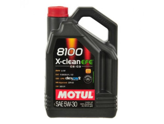 Масло моторное синт motul 8100 x-clean efe 5w-30 sp c2/c3, 4л