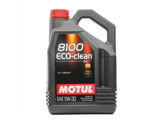 Масло моторное синт motul 8100 eco-clean 5w-30 sn c2, 5л