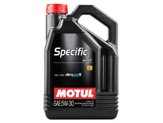 Масло моторное синт motul specific dexos-2 5w-30 c3 sn, 5л