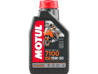 Масло моторное синт motul 7100 4t 15w-50 sn jaso ma-2, 1л