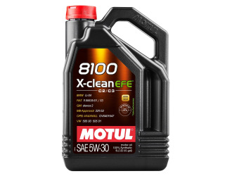 Масло моторное синт motul 8100 x-clean efe 5w-30 sp c2/c3, 5л