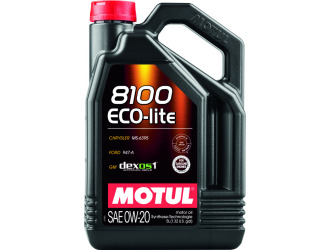 Масло моторное синт motul 8100 eco-lite 0w-20 sp, 5л