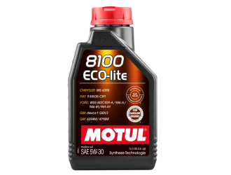 Масло моторное синт motul 8100 eco-lite 5w-30 sp gf-6a, 1л