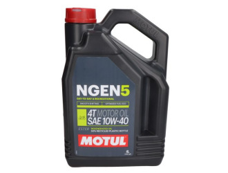 Масло моторное синт motul ngen5 4t 10w-40 sm ma-2, 4л