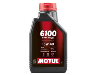 Масло моторное синт motul 6100 syn-nergy spec 5w-40 sn a3/b4, 1л