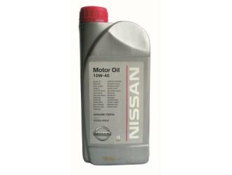 Масло моторное nissan motor oil sae 10w-40 sl/cf, 1л