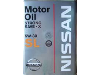 Масло моторное полусинтетическое "strong save-x 5w-30", 1л