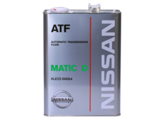 Масло трансмиссионное nissan atf matic-d, 4л