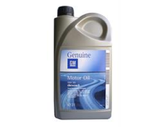 Масло моторное синтетическое "dexos 2 5w-30", 2л