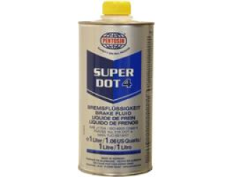 Жидкость тормозная dot 4, "super", 1л