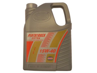 Масло моторное минеральное "pentotruck extra 15w-40", 5л
