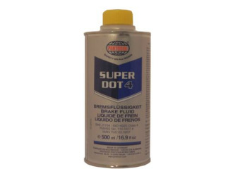 Жидкость тормозная dot 4, "super", 0.5л